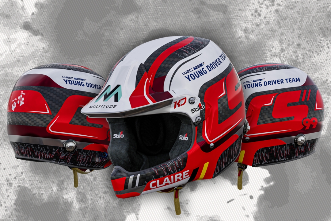 Piece of Art: Claire’s new helmet design